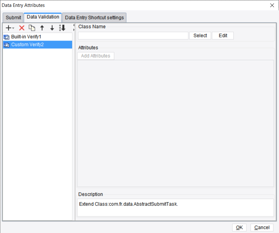 Data Entry Attributes-FineReport Help Document