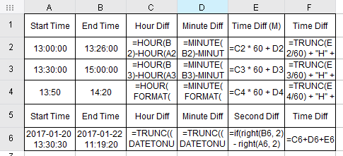 Time Type Calculation-FineReport Help Document