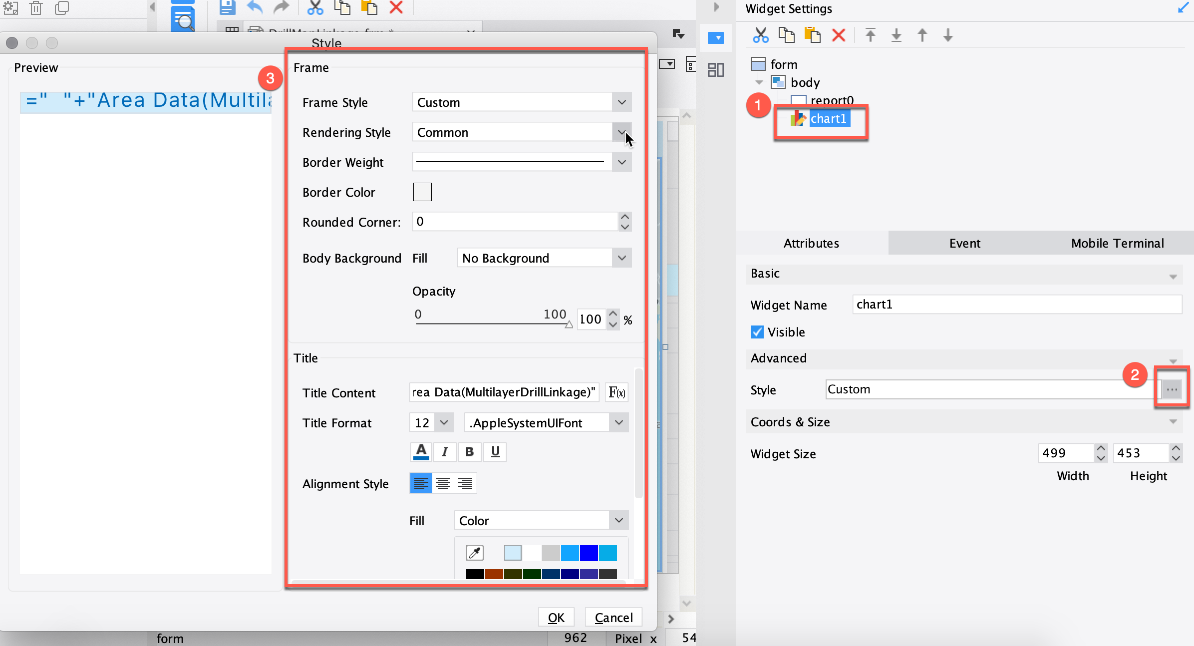 Map Drilling and Linkage-FineReport Help Document