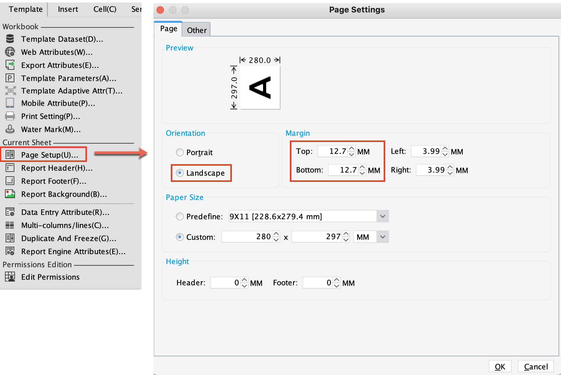 Excel Export-FineReport Help Document