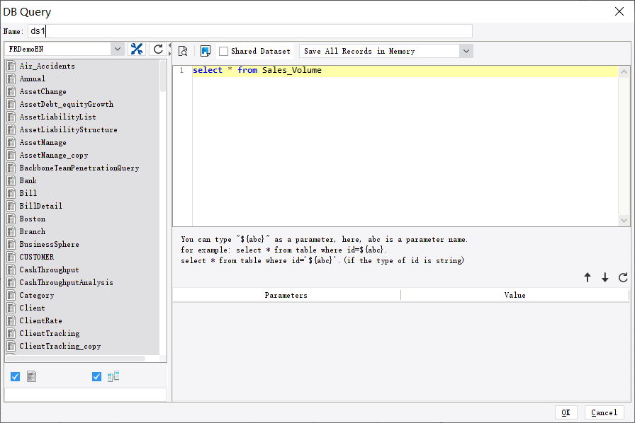 Chart Custom Multi-Series Tips-FineReport Help Document