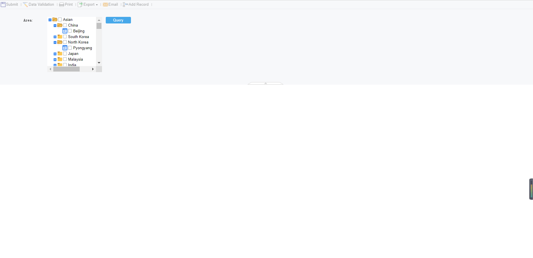 View Tree Widget Introduction-FineReport Help Document