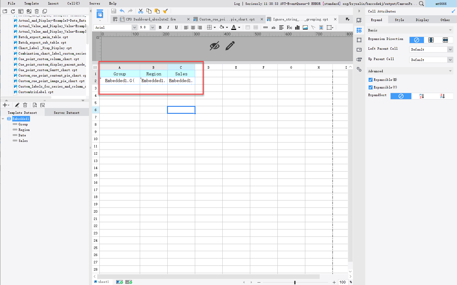 Ignore the string order when grouping-FineReport Help Document