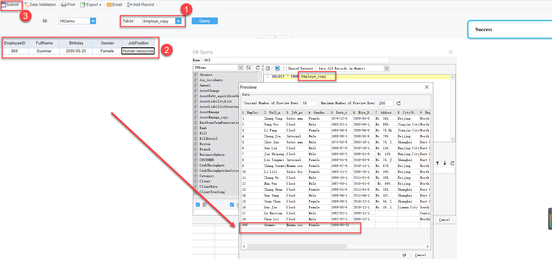 Data Entry by authority-FineReport Help Document