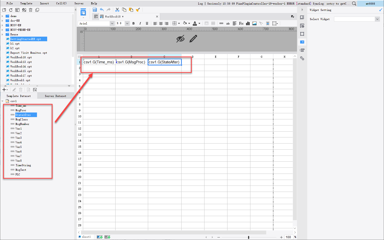 CSV Dataset-FineReport Help Document
