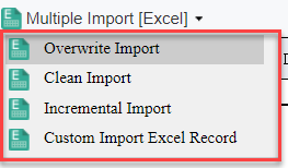 Excel import multiple times-FineReport Help Document