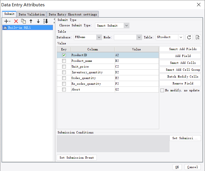 Excel custom import-FineReport Help Document