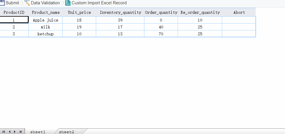 Excel custom import-FineReport Help Document