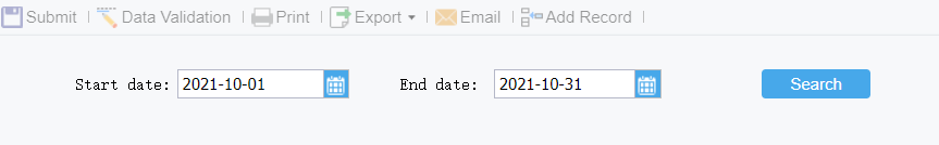 Date widget dynamic default value-FineReport Help Document
