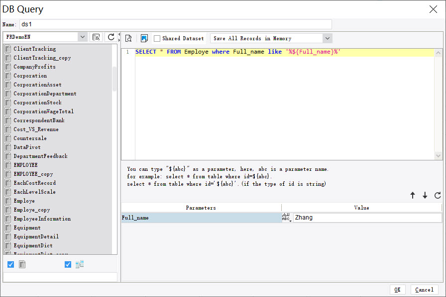 Fuzzy Query of Drop-down Box/Drop-down Checkbox/Drop-down Tree ...