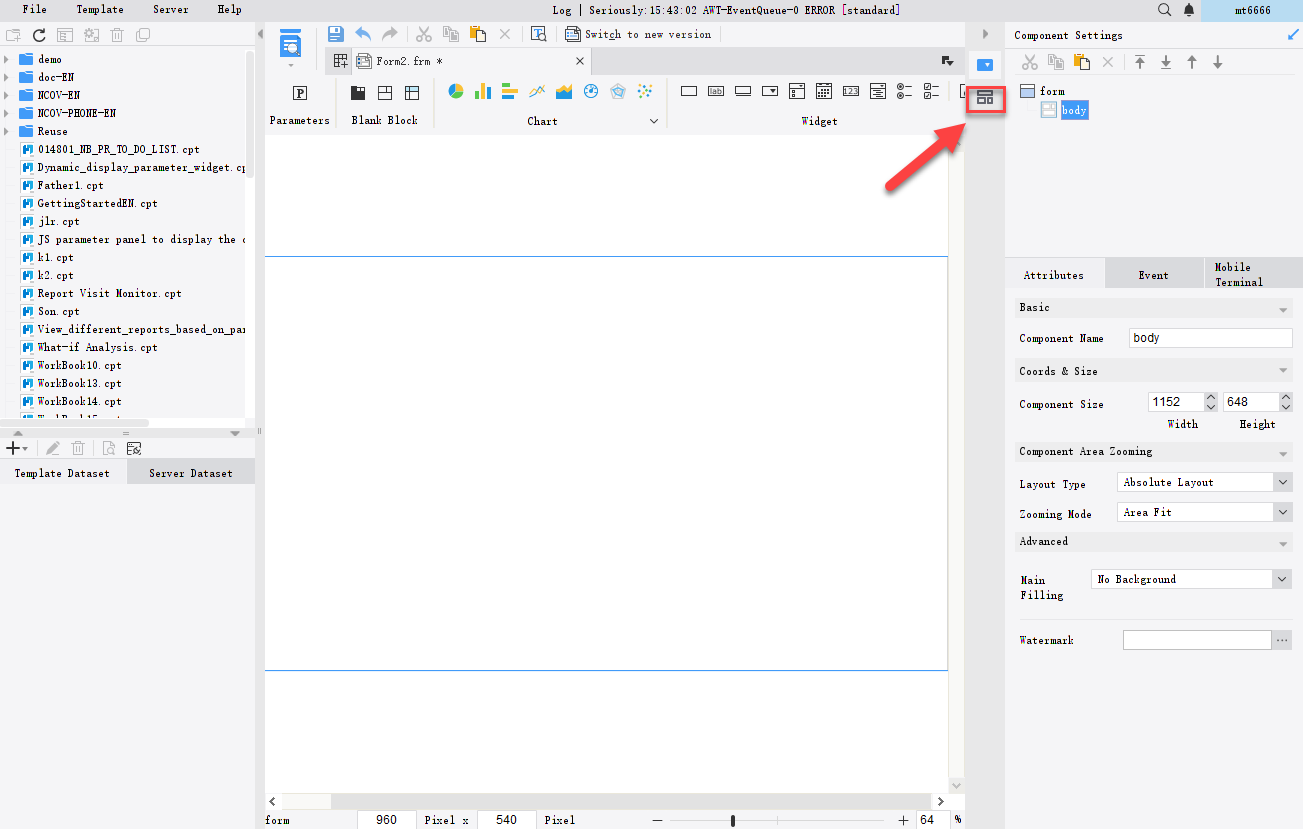 Component Reuse-FineReport Help Document