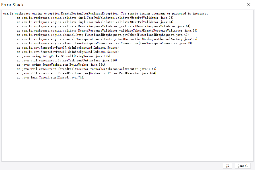 Error Code Summary and Solution-FineReport Help Document