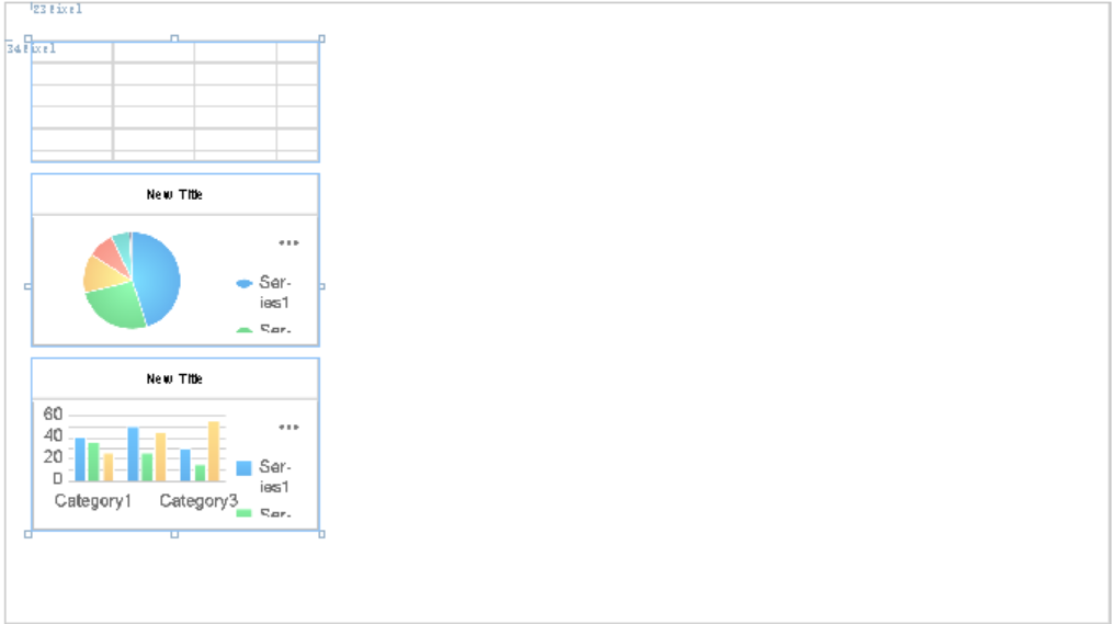Report Typesetting Component Typesetting Alignment-FineReport Help Document