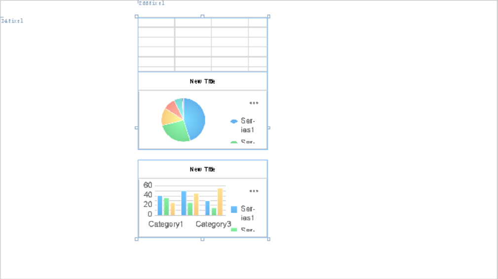 Component Typesetting Alignment-FineReport Help Document