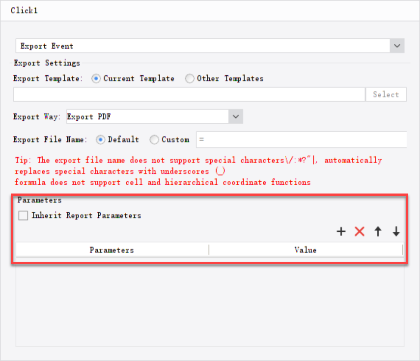 Custom Export File Name-FineReport Help Document