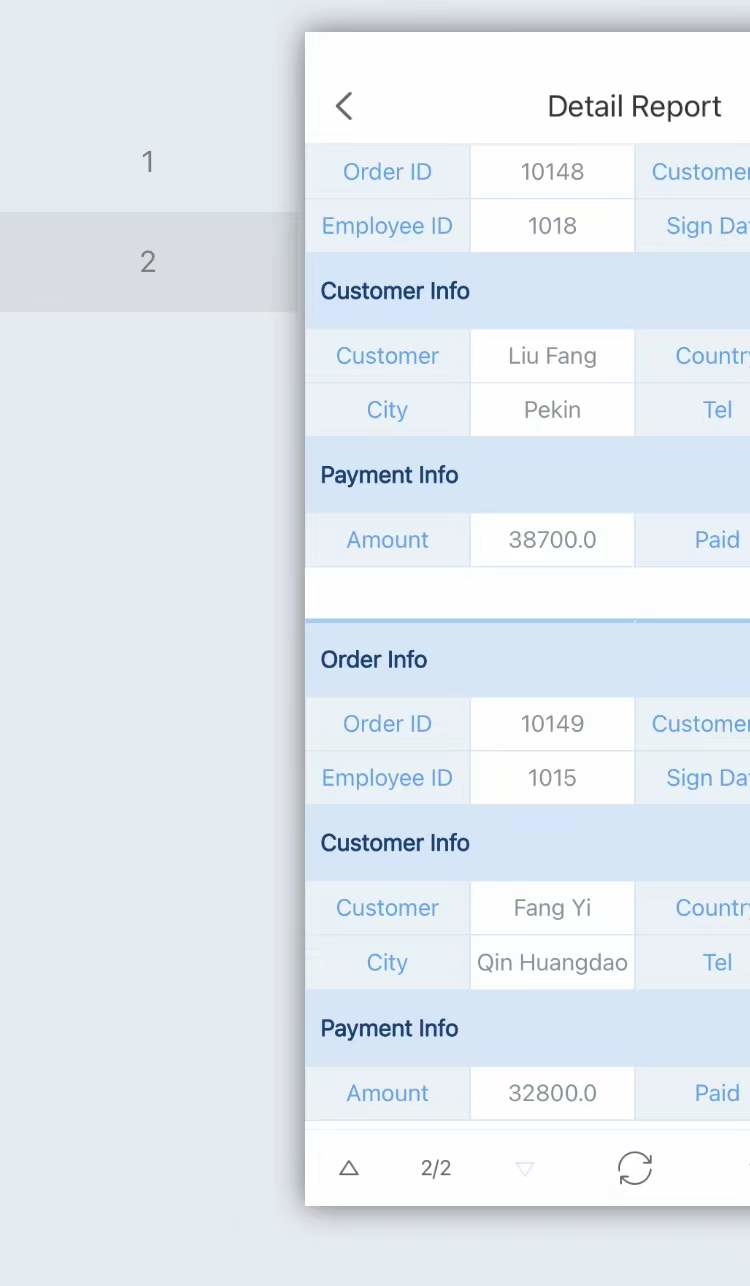 [App] Report View-FineReport Help Document