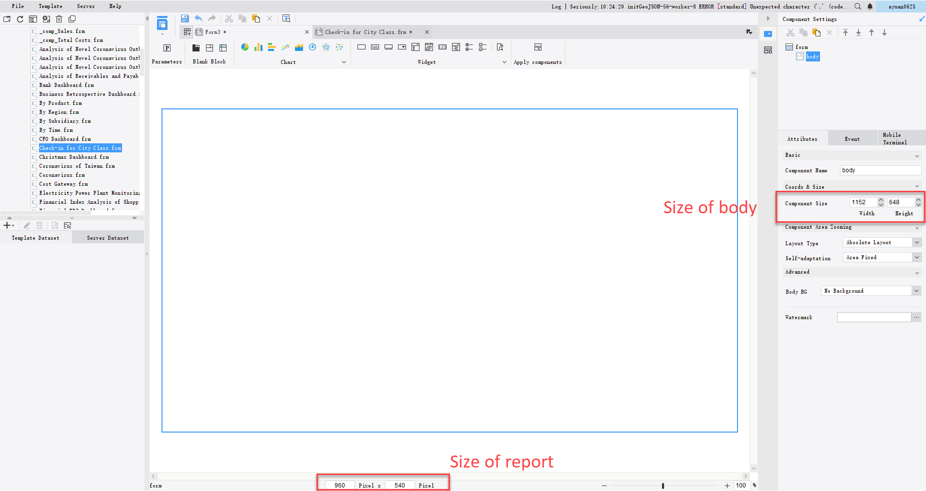 Dashboard Introduction-FineReport Help Document
