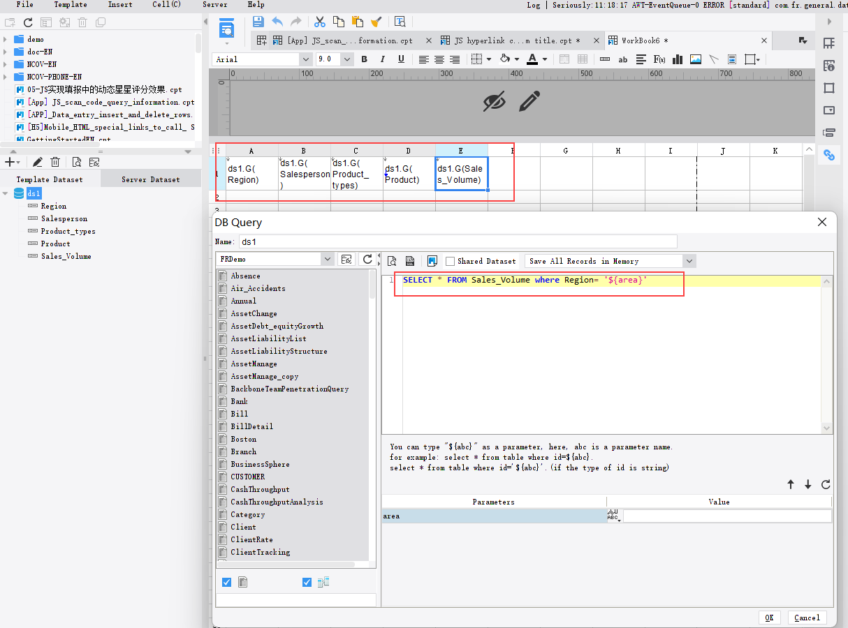 [App] JS Custom Hyperlink Title-FineReport Help Document