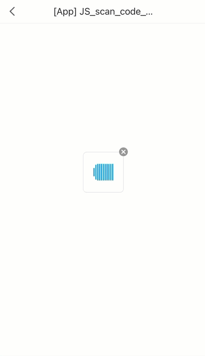 [App] JS Scan Code Can Query Information-FineReport Help Document