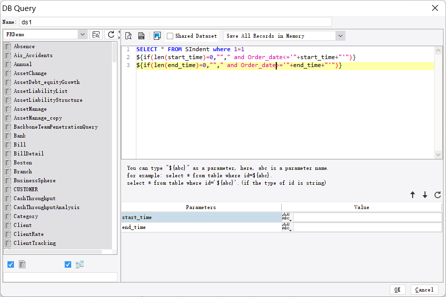 [HTML5] JS Control Date Widget Query Number of Days-FineReport Help ...
