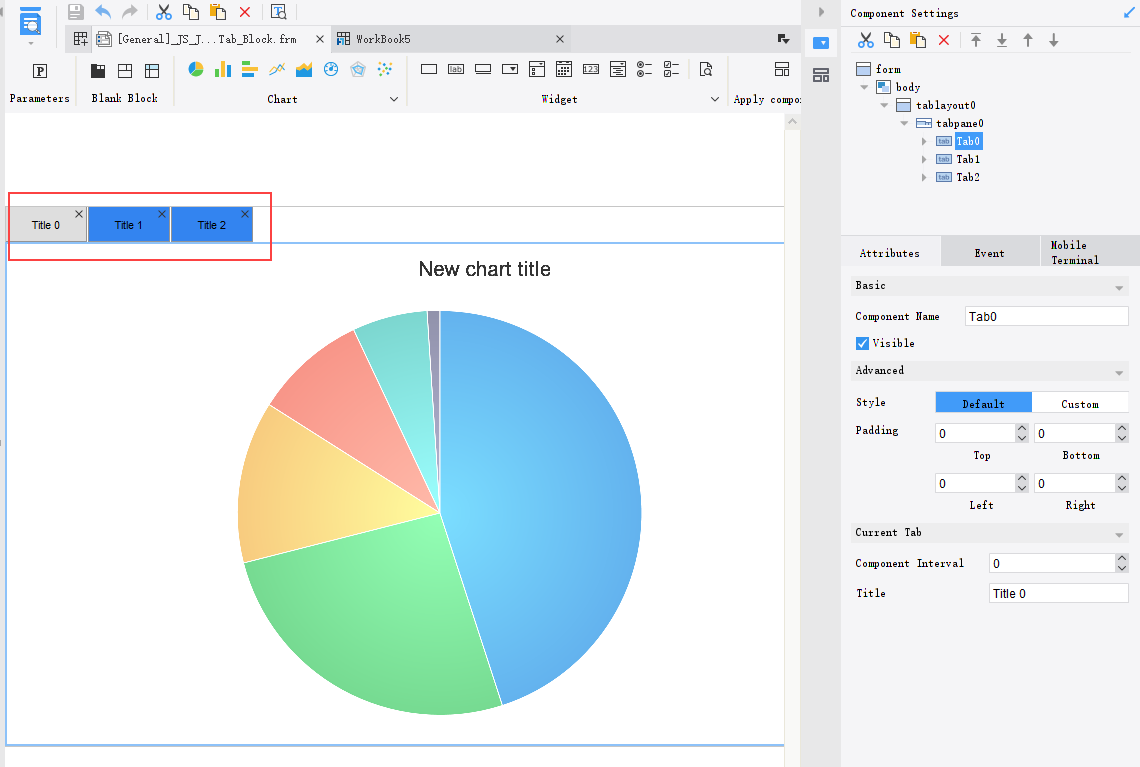 [General] JS Jump to Specify Tab Block-FineReport Help Document