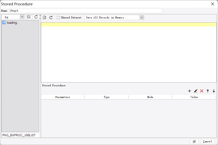 Optimize Calling Oracle Stored Procedures-FineReport Help Document