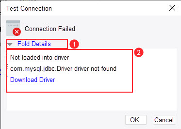 Data Connection Failure Troubleshooting-FineReport Help Document