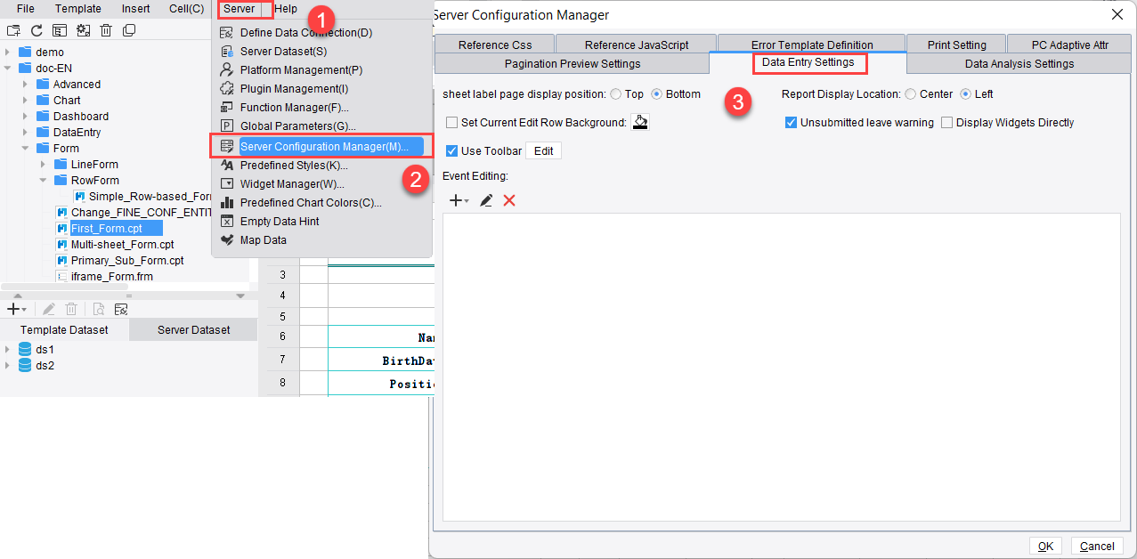 Data Entry Preview (op=write)-FineReport Help Document