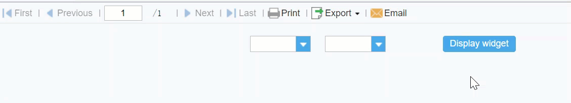 Widget General Use-FineReport Help Document