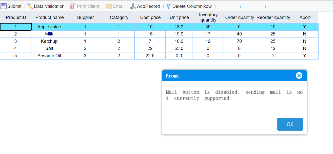 General API for Toolbar Button-FineReport Help Document