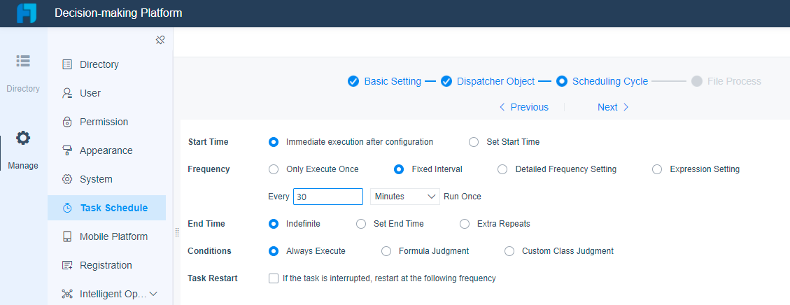 Timing Extraction of LogDB Database-FineReport Help Document