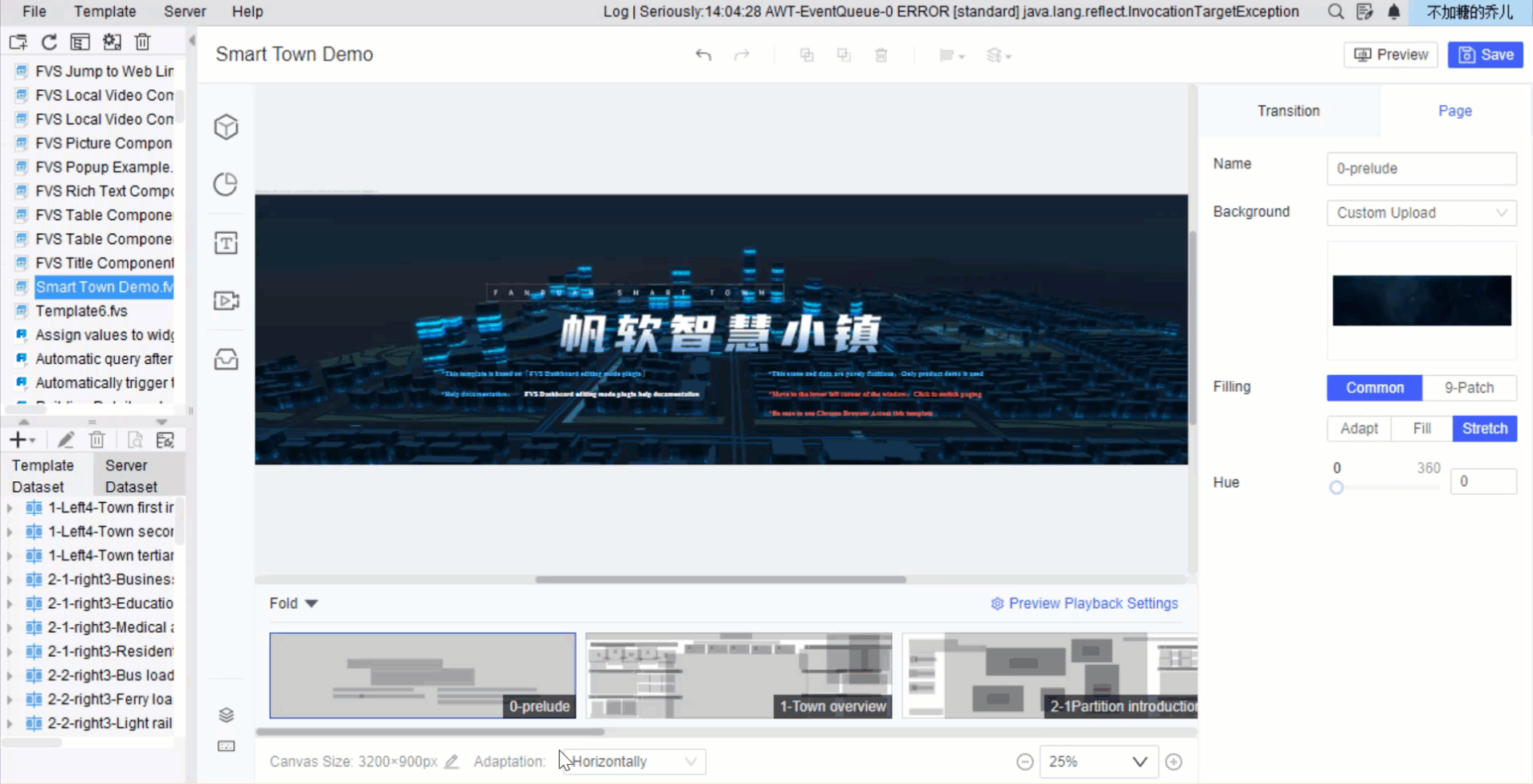 FVS Dashboard Edit Mode Introduction-FineReport Help Document