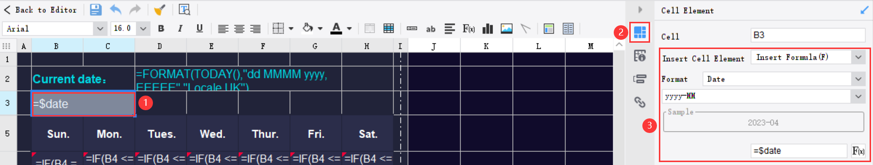FVS Table Component Click to Turn Page-FineReport Help Document