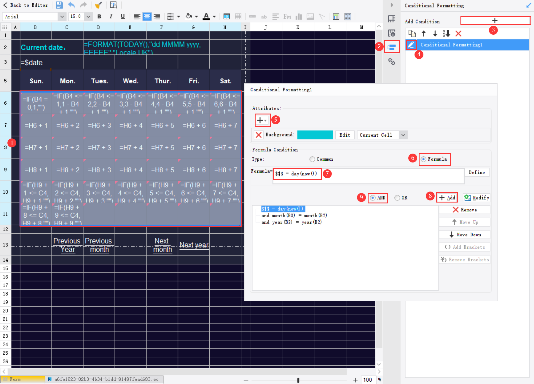 FVS Table Component Click to Turn Page-FineReport Help Document
