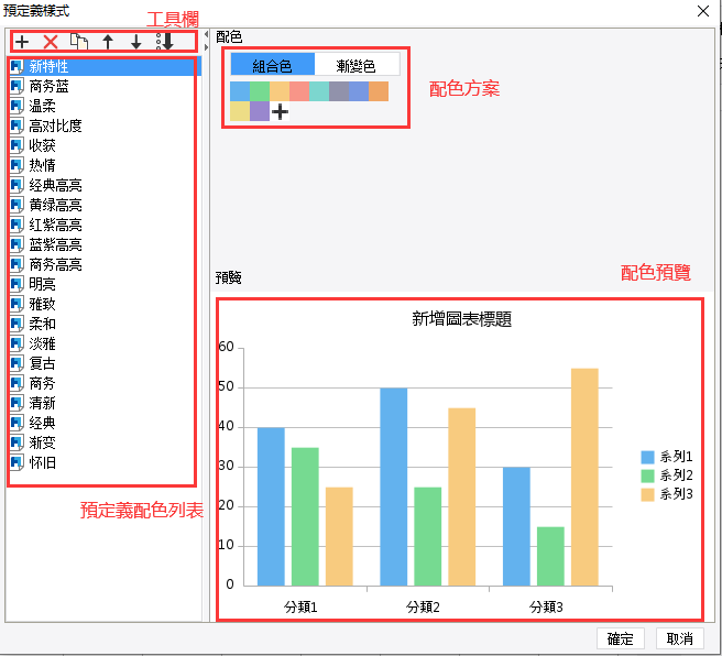 圖表預定義配色- FineReport帮助文档- 全面的报表使用教程和学习资料
