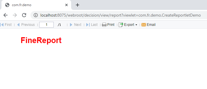 Class 帳票を作る- FineReport Help Document