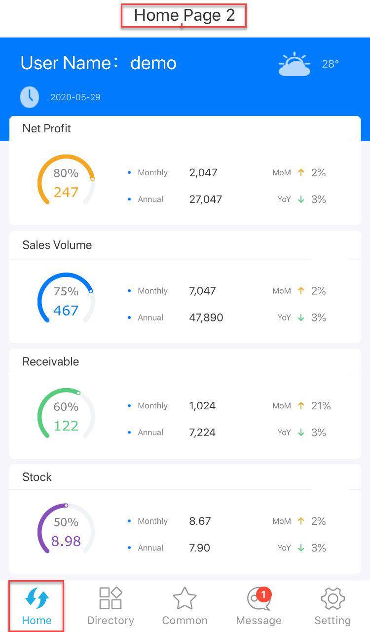 Appトップページ- FineReport Help Document